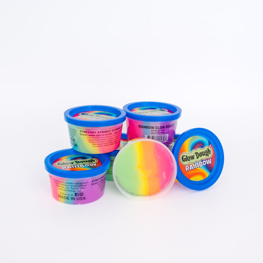 Rainbow Glow Dough