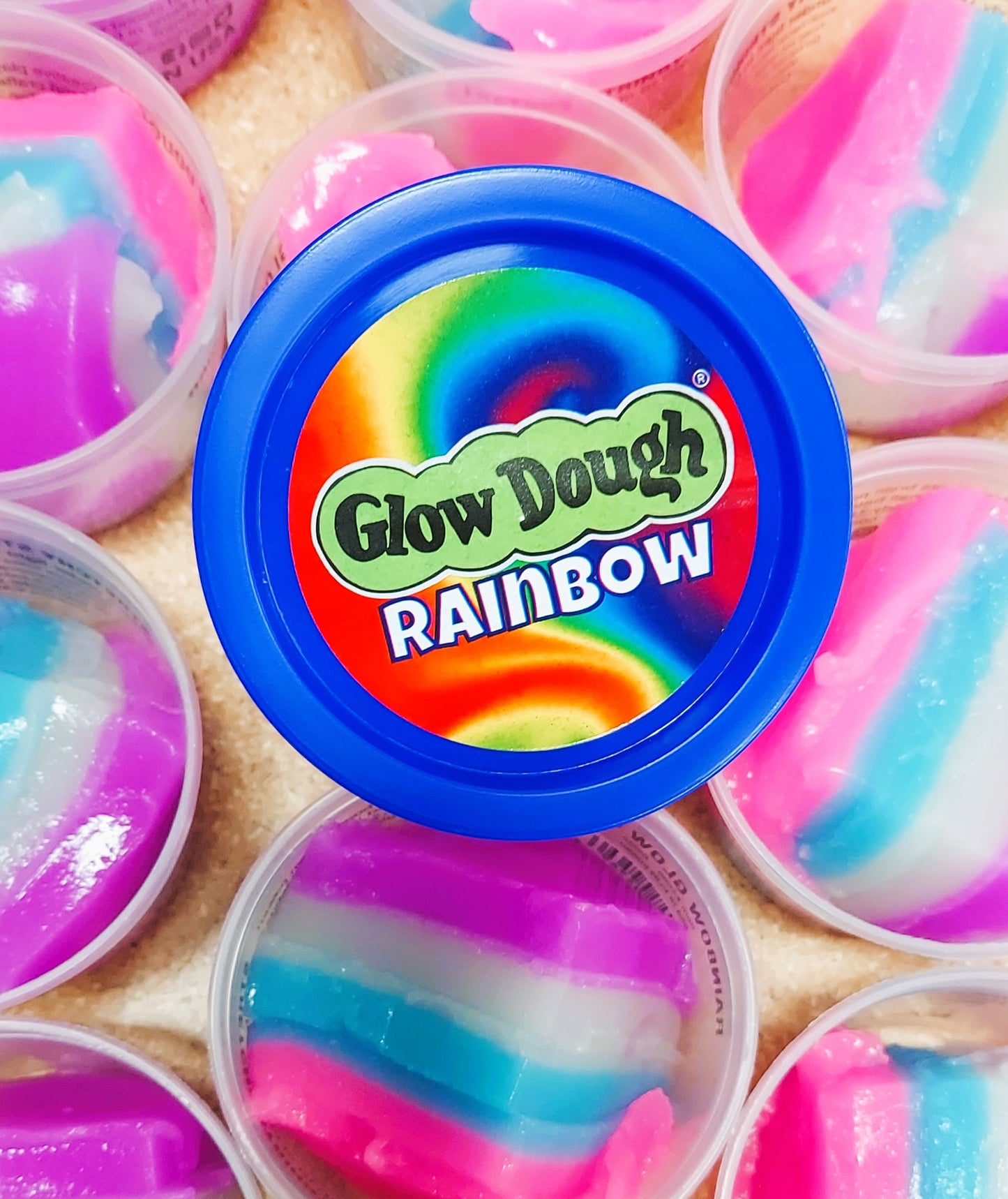 Rainbow Glow Dough